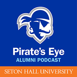 Pirate's Eye Alumni Podcast Logo
