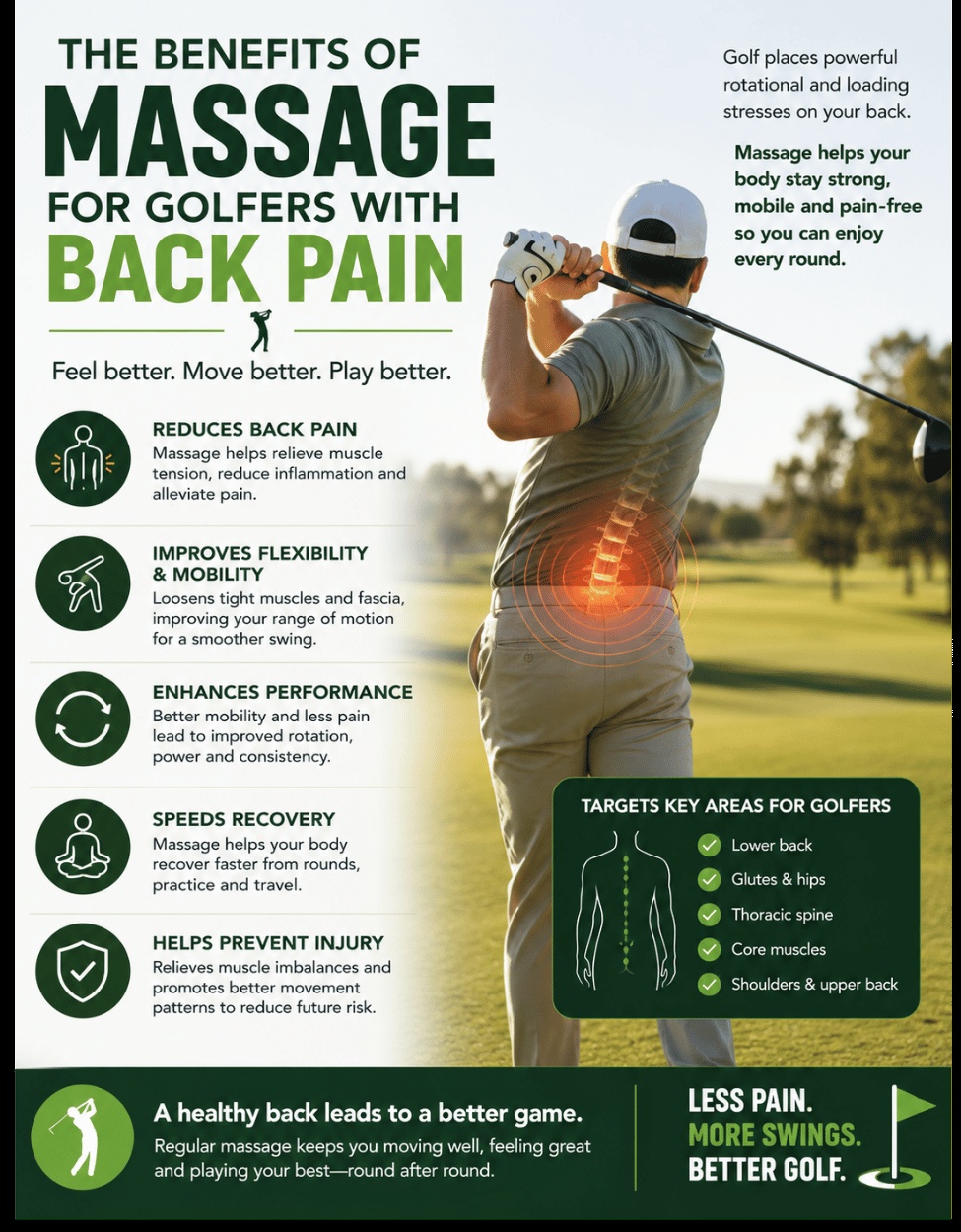 the benefits of massage for back pain