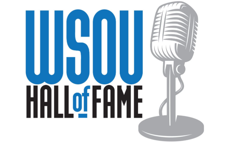 WSOU Hall of Fame text with microphone graphic.
